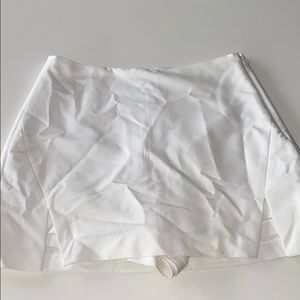 Zara white skort
